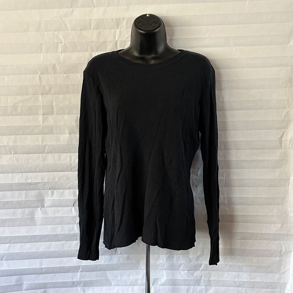 Wear It or Declare It Women's Long Sleeve Knit Top Size XL Casual Pullover Shirt